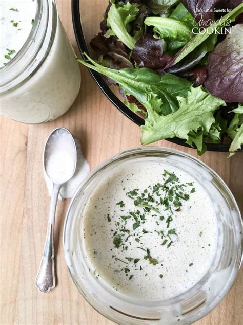 Buttermilk Ranch Dressing Recipe Homemade Ranch Dressing