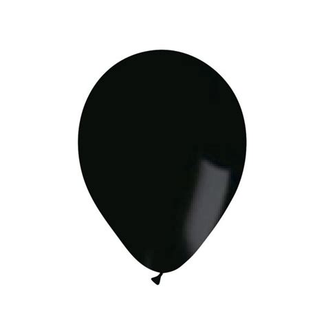 Globo Látex 9 Cristal Negro Paquete x 100 Unidades Olego