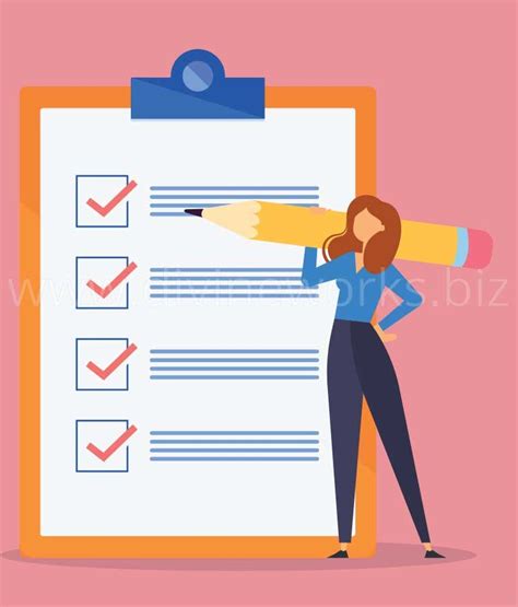 modern checklist vector