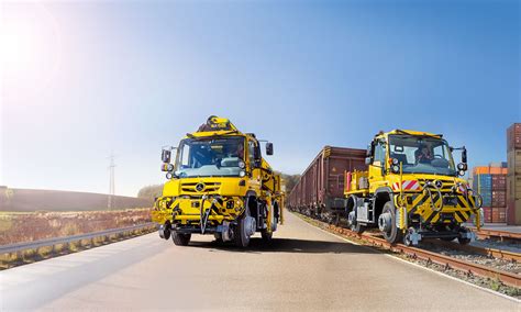 Unimog In Road Rail Operations