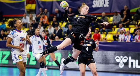 Handball Em Der Frauen Deutschland Mit Klarer Niederlage Frankreich