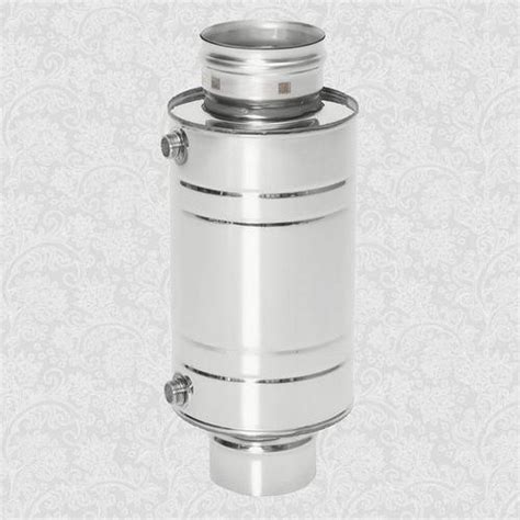 Титан 8 (Теплообменник) для бани (S 12 дм2), 430, 115/D115 (К) Теплов и ...