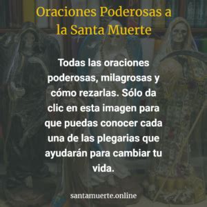 Santa Muerte Oracion Oracion Diaria De D