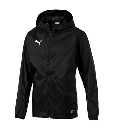 Puma Liga Training Rain Jacket Jacke Schwarz F Teamsport