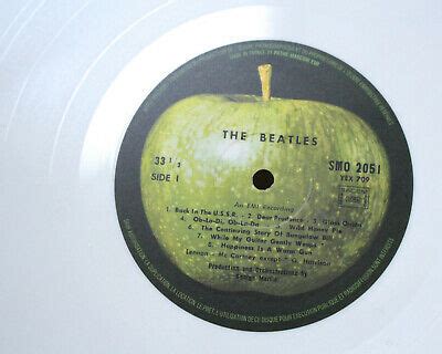 Popsike Original Apple White Vinyl The Beatles White Album France