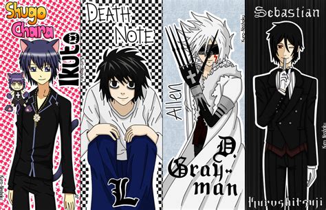 Printable Anime Bookmarks