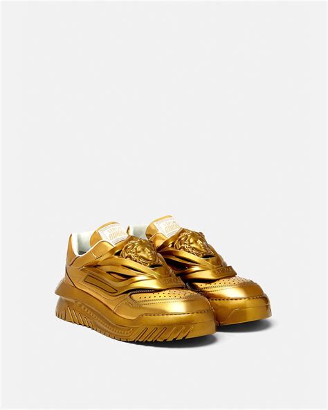 Odissea Sneakers Gold Versace Us