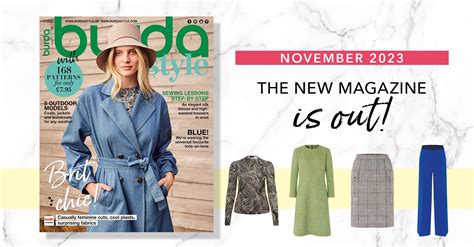 November 2023 The New Issue Of Burda Style BurdaStyle