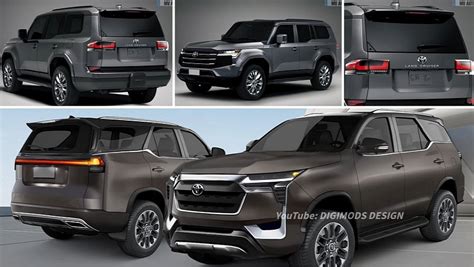 2025 Toyota Land Cruiser 250 Prado And Fortuner Sw4 Shine Under Cgi