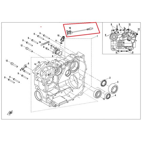 Adapter Czujnika Oleju Cf Moto