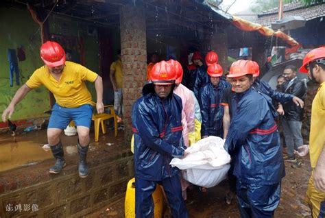 印度马哈拉施特拉邦山体滑坡事件已致16人死亡 搜狐大视野 搜狐新闻