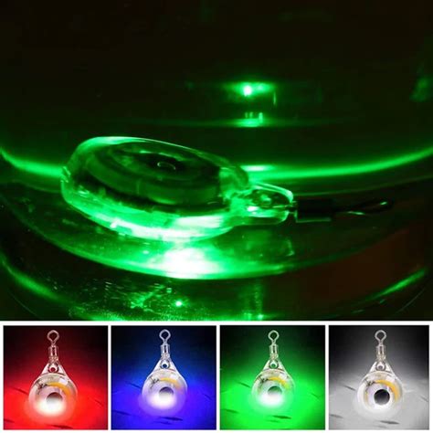 1 5pcs Mini Fishing Lure Light Led Deep Drop Underwater Eye Catching