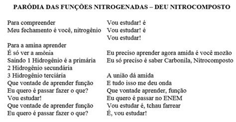 57° CBQ - O USO DE PARÓDIAS MUSICAIS COMO INSTRUMENTO FACILITADOR DE ...