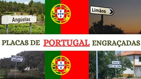 As Mais Engra Adas Placas De Portugal Youtube