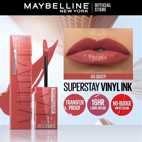 Maybelline Superstay Vinyl Ink Liquid Lipstick Transferproof Long