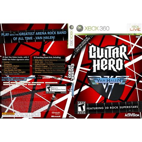 Guitar Hero Van Halen P Xbox360 Ltu Lt Jtag Rgh Shopee Brasil