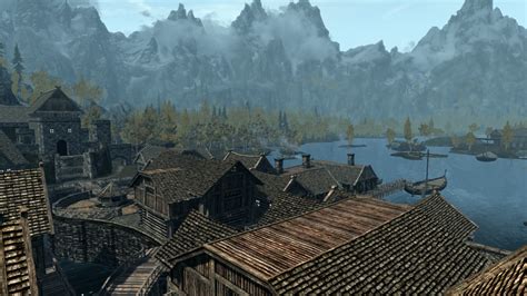 skyrim cities Riften by radeintel on DeviantArt