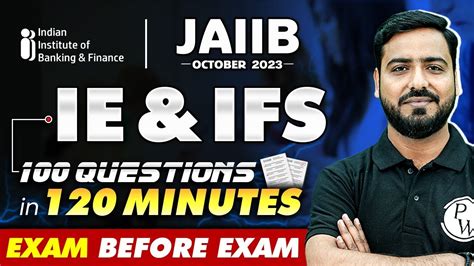 Jaiib Ie And Ifs Mock Test Questions In Minutes Jaiib