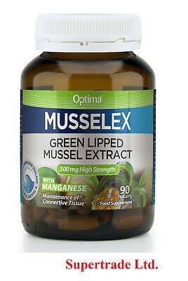 Optima Musselex Green Lipped Mussel Extract Mg Musselflex