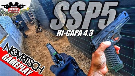 Gameplay SSP5 4 3 De Novritsch En CQB El Valle Airsoft Review En