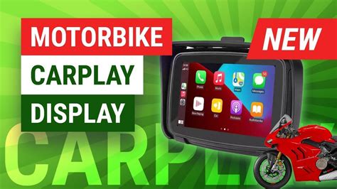 Melhor Exibi O De Carplay De Motocicleta Tela De Toque Autom Tica