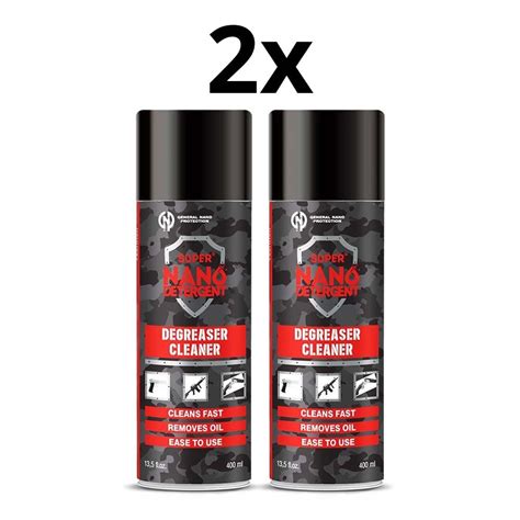 General Nano Protection 2 Dosen Entfetter Und Tiefenreiniger Spray Für Waffen 2x400ml