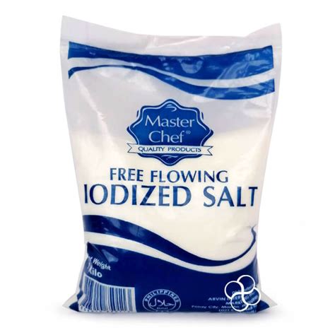 Master Chef Free Flowing Iodized Salt Kg Lazada Ph