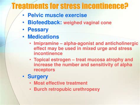 PPT - Urinary Incontinence PowerPoint Presentation, free download - ID ...