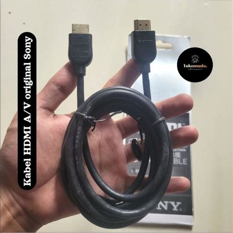 Hdmi TO HDMI Cable SONY High Speed 4K 2meter 3D FULL HD ORIGINAL