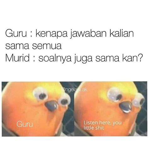 Pin Oleh Ratu Kacang Di Logo Jokes Meme Humor Lucu Buku Estetika