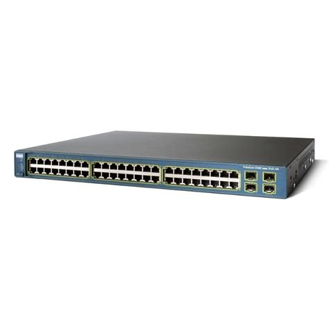 Cisco Catalyst Ws C3560 48ps S Network Switch 48 Port Poe 4 Sfp Fiber