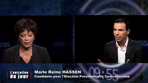 Entretien Du Jour Du 06 01 14 Marie Reine Hassen Candidate à L