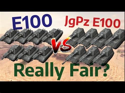 E Vs Jgpz E Showdown Really Fair Wot Blitz Youtube