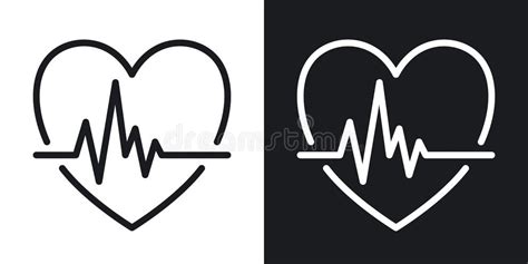 Cardiogram Heart Vector Stock Illustrations 35 245 Cardiogram Heart