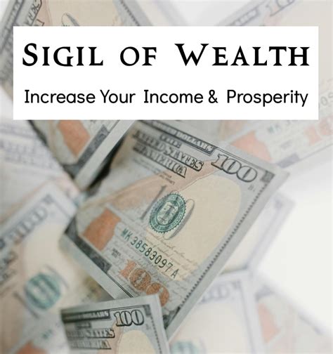 Digital Sigil of Wealth Increase Your Wealth & Prosperity Financial