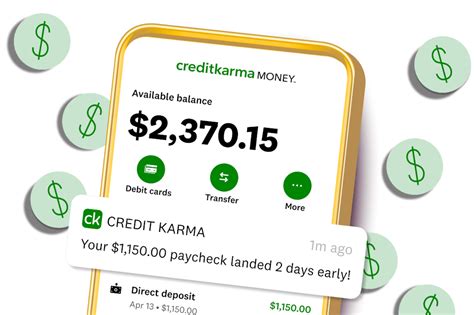 checking account credit karma money intuit credit karma