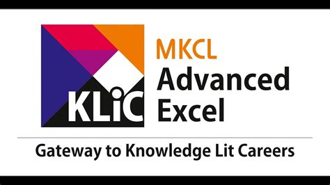 Klic Advanced Excel Professional Computer Institute Akola