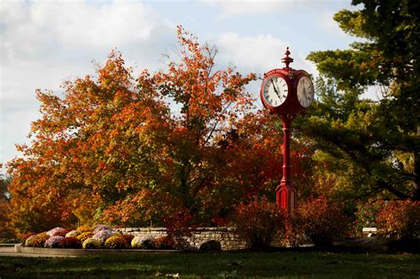 Fall Foliage At Indiana University James Brosher Photography