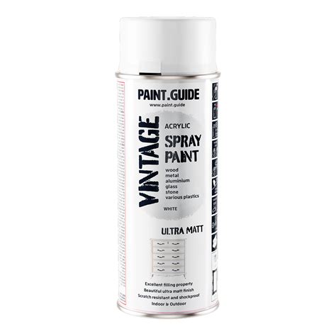 Paintguide Vintage White Ultra Matt Spray Paint