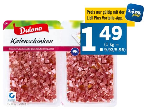 DULANO Katenschinken Lidl Österreich Archiv Werbeangebote