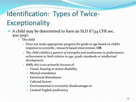 Ppt Twice Exceptional Children Unique Hearing Challenges Powerpoint