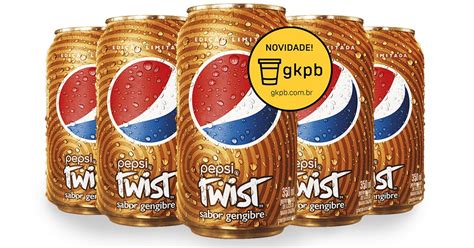 Pepsi Twist ganha novo sabor Gengibre GKPB Geek Publicitário