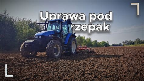 Uprawa Pod Rzepak New Holland 4m Agregat YouTube