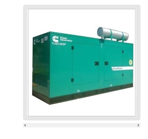 Green Crompton Greaves 30kva Three Phase Diesel Generator For