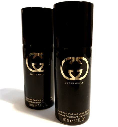 2x Gucci Guilty Perfumed Deodorant Natural Spray For Men 100ml Atelier Yuwaciaojp