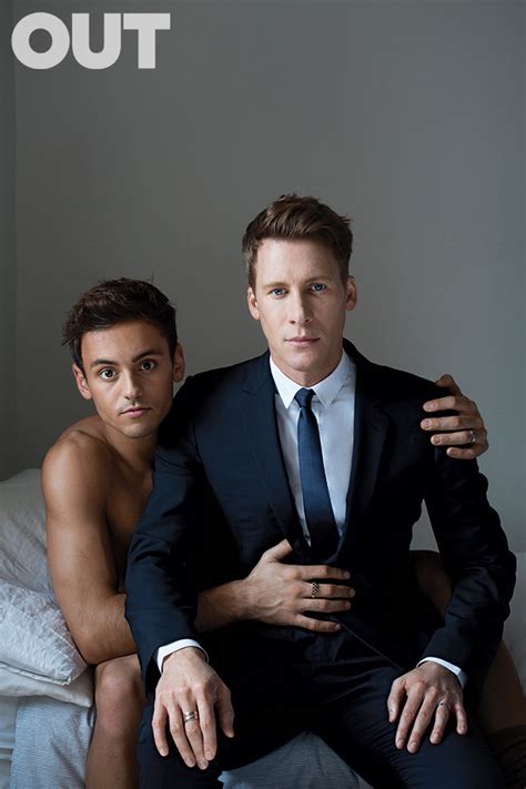 Tom Daley Dustin Lance Black OUT 2016 Photo Shoot