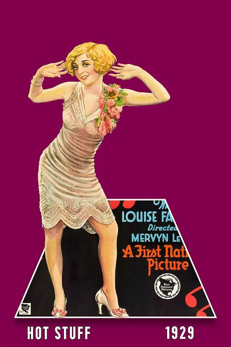 ''Hot Stuff'', 1929 - 3d movie poster Mixed Media by Stars on Art | Fine Art America