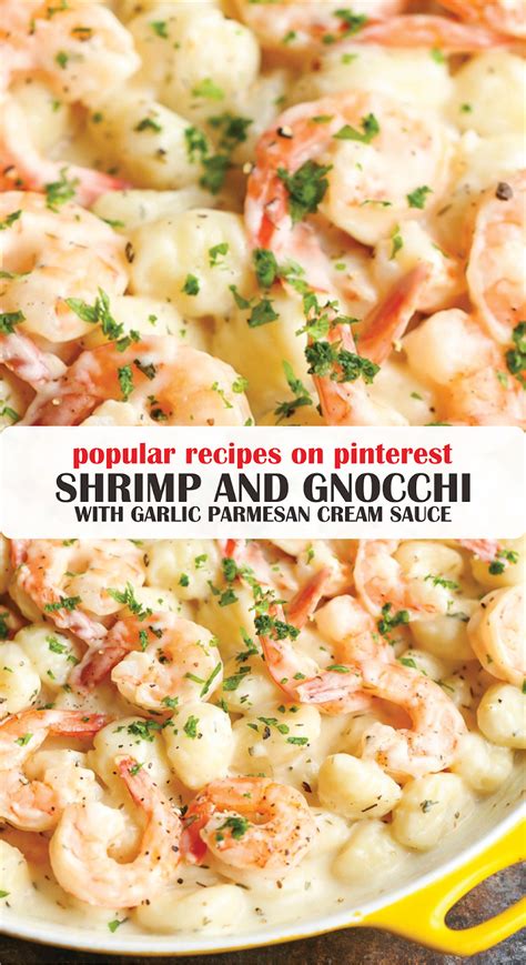 Shrimp And Gnocchi With Garlic Parmesan Cream Sauce Recipe Spesial Food