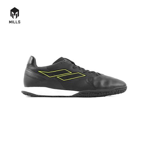 Jual Mills Sepatu Futsal T Riton Sabre In Black White Neon