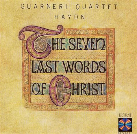 Haydn The Seven Last Words Of Christ Guarneri Quartet Cd Album